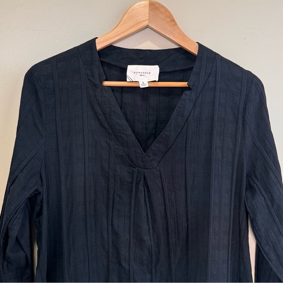 Tuckernuck Pomander Place Tunic Top Mini Dress in Black. Style Y21684T. Large - Picture 6 of 9